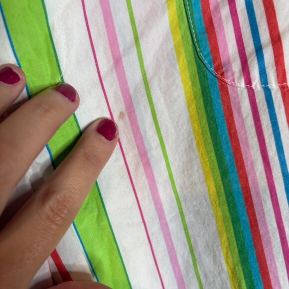 Y2K Victoria's Secret PINK striped pajama pants - Picture 6 of 7